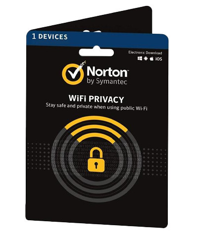 Symantec Secure VPN (1 device / 1 year) (Electronic license)