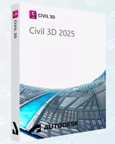 Autodesk CIVIL 3D 2025 pentru PC Versiunea completă 1 dispozitiv/ 1 an Autodesk Civil 3D 2025