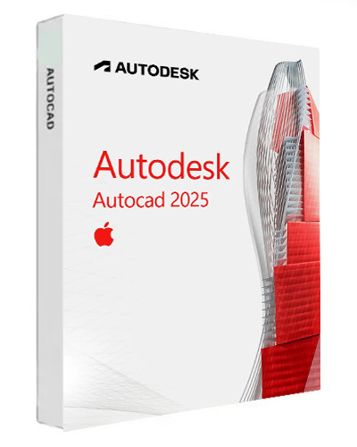 Autodesk AUTOCAD 2025 pentru MAC Versiunea completă 1 dispozitiv/ 3 ani