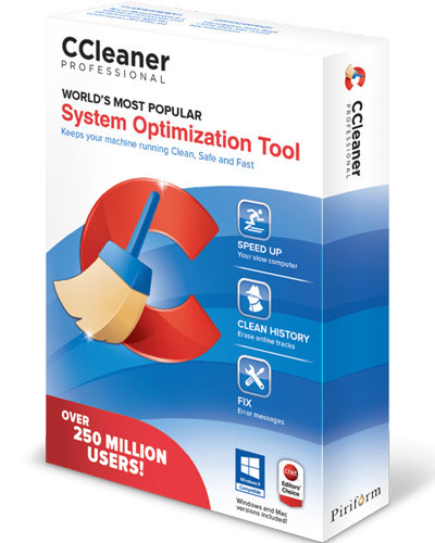 Piriform Software CCleaner Professional (1 dispozitiv / 1 an) (licență electronică)