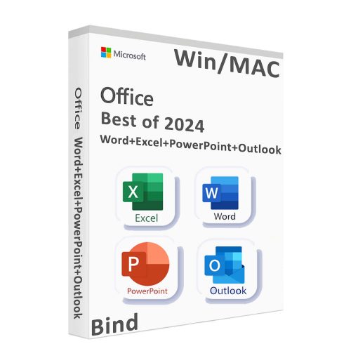 Microsoft Best Of 2024 (Word + Excel + Power Point + Outlook) PC-MAC  HUN