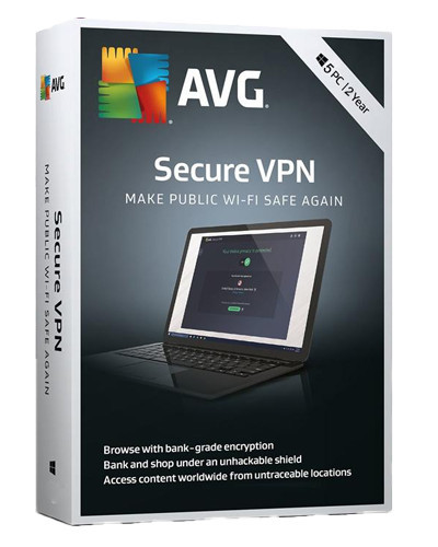 AVG Technologies Secure VPN (10 dispozitive/2 ani)