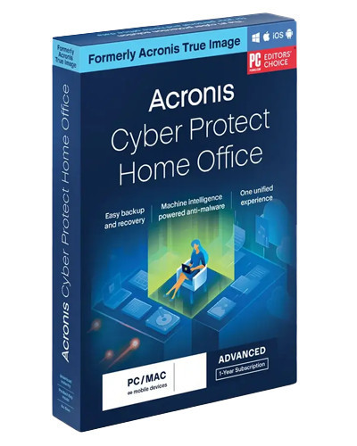 Acronis Cyber ​​Protect Home Office Advanced + 50GB Cloud Service - 1 Device, 1 Year