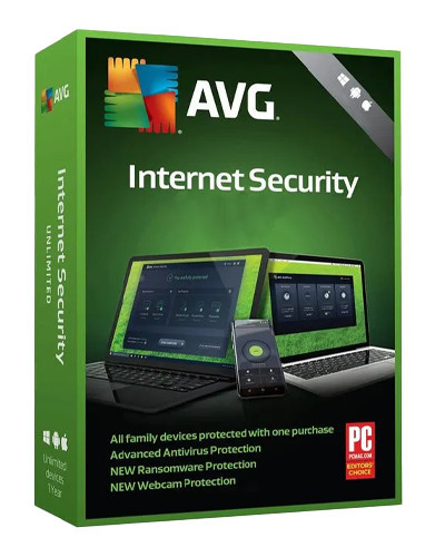 AVG Technologies Internet Security 2020 (10 Devices /1 Year)