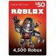 Roblox 50$ - 4500 Robux (USA)