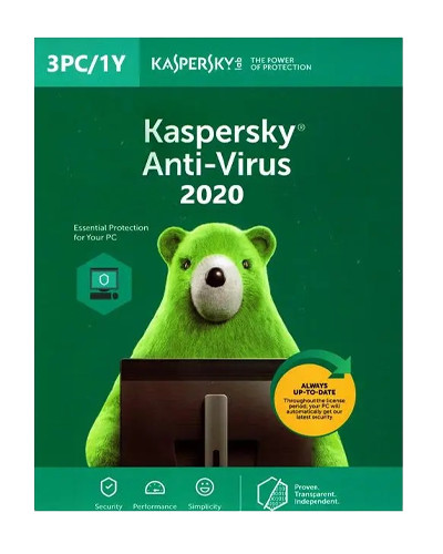 Kaspersky Antivirus 3-Devices 1-Year EU