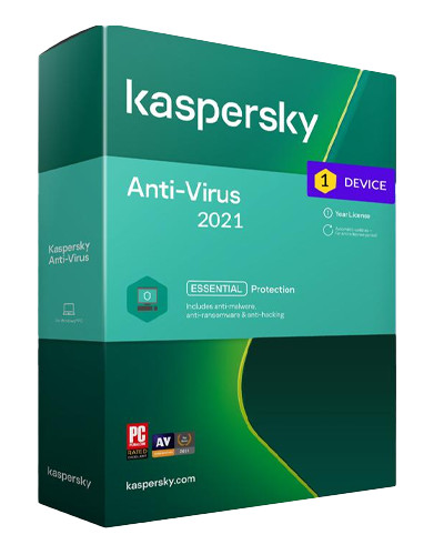 Kaspersky Antivirus 2023 - 1 Device MD 1 Year GLOBAL