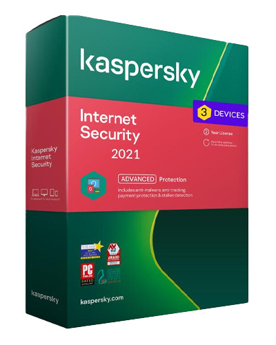 Kaspersky Internet Security 2022 - 3 Devices MD 2 Year EU