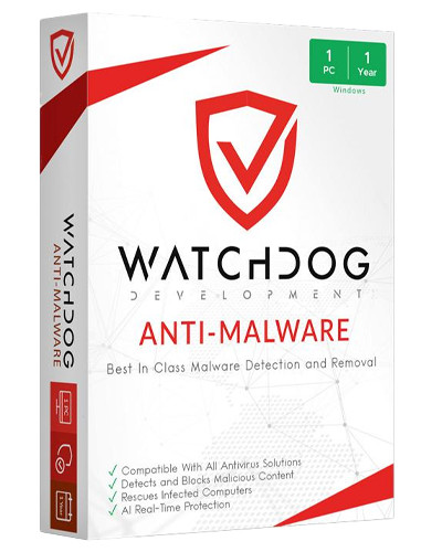 Watchdog Anti-Malware 1PC 1Year EURO Only