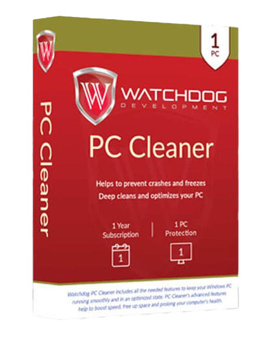 Watchdog PC Cleaner 1PC Licență electronică de 1 an