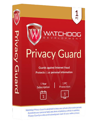 Watchdog Privacy Guard - 1 Device / 1 Year Electronic License