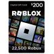 Roblox 200$ - 22500 Robux