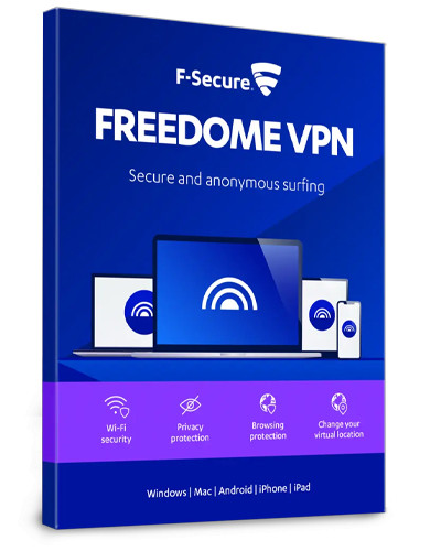 F-Secure Freedome VPN	3 Devices, 1 Year